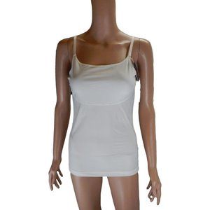 New XL, 1X White Women's Light-Weight Shaping Tank
